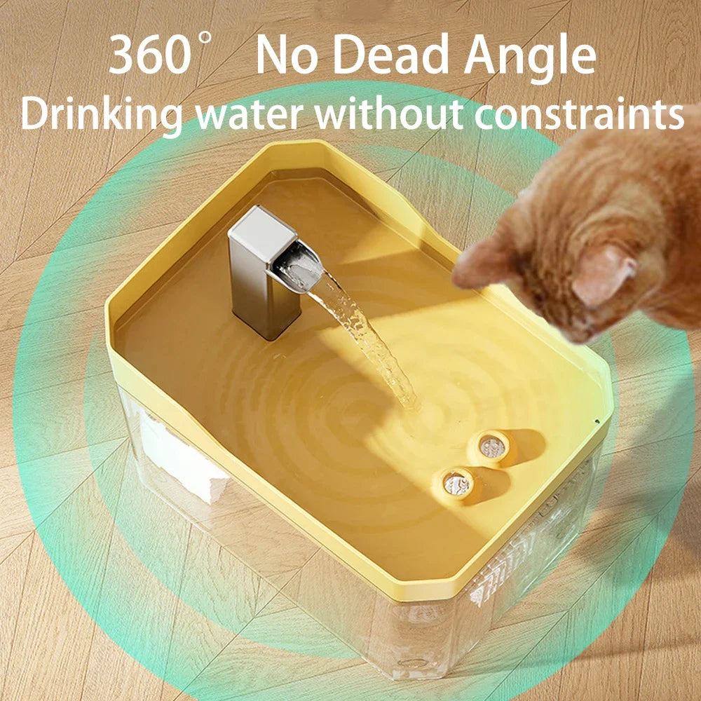Dispensador de agua automático para gatos